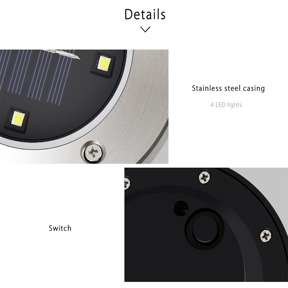 Underground LED Waterproof Garden Lamp